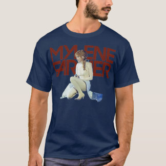 T-shirt Retro Mylène Farmer Idol Cadeaux Pied vers vous