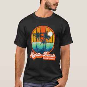 T-shirt Retro Myrtle Beach Caroline du Sud Summer Family V
