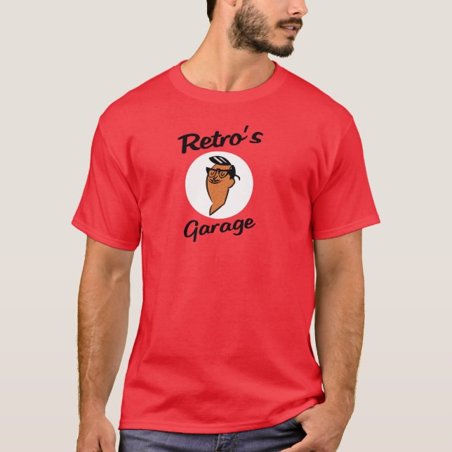 T-shirt Rétro Myrtle Beach Guy (Devant)
