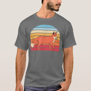 T-shirt Retro Nature Animal Pour Lover Wildlife Forest Pou