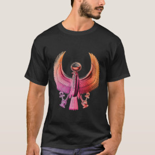 T-shirt Rétro noir de logo
