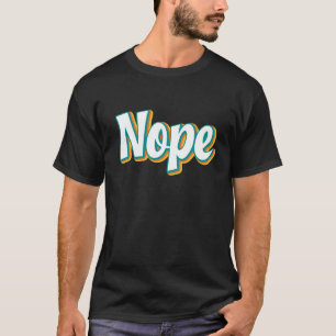T-shirt Retro Non