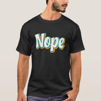 T-shirt Retro Nope