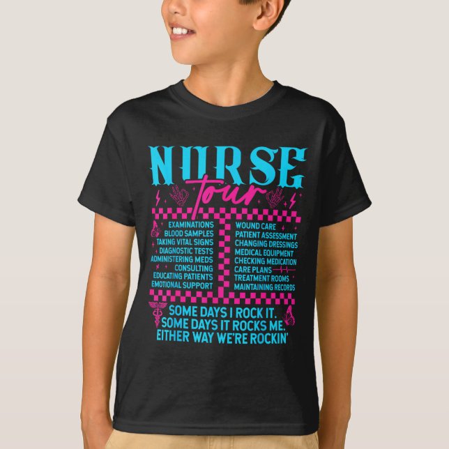 T-shirt Retro Nurse Nurse Week Men Women Nurse  (Devant)
