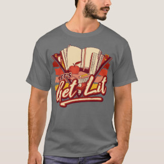 T-shirt Retro Obtient Lit 90s Style Livre Lover Littératur