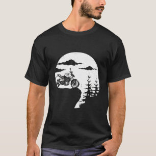 T-shirt Retro Offroad Ktm Moto Cool Adventure Biker