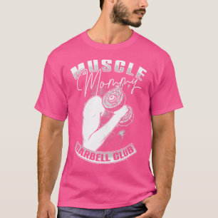 T-shirt Retro Old School Gym Muscle maman Barbell Lifting