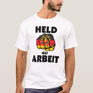 T-shirt Rétro Ostalgie RDA Héros du travail