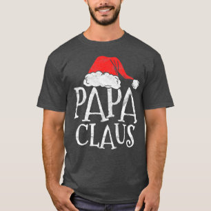 T-shirt Retro Papa Claus Don Funny Christmas Père Noël