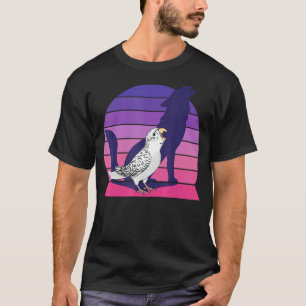T-shirt Retro Parrot I Howling Wolf I hurle White Budg