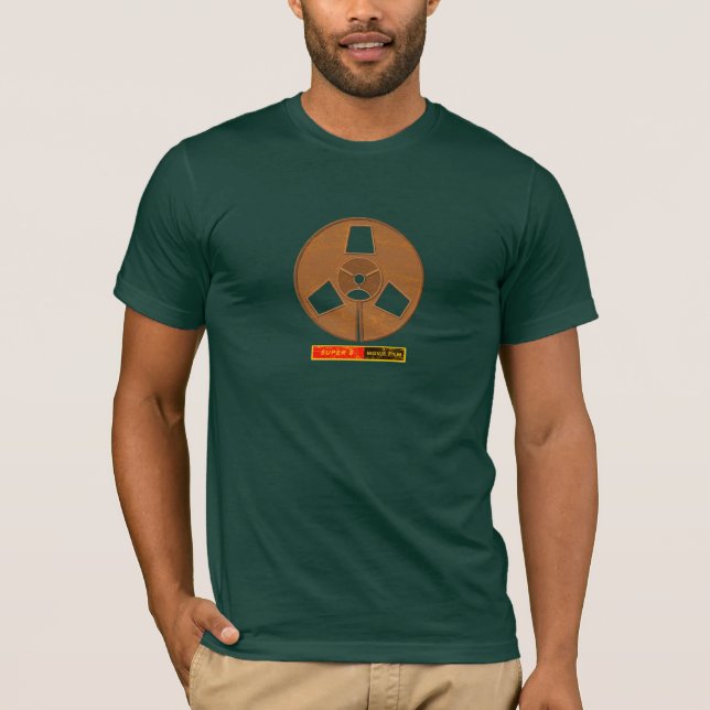 T-shirt Rétro pellicule cinématographique 8 superbe (Devant)