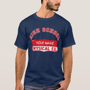 T-shirt Rétro Phys. Ed. Chemise