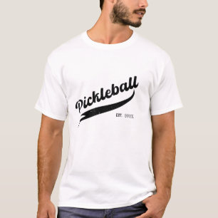T-shirt Retro Pickleball Personnalisé