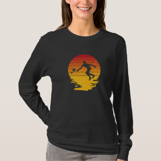 T-shirt Retro Pickleball Player Pickleball Sport