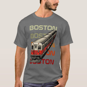 T-shirt Rétro pièce en t de Boston
