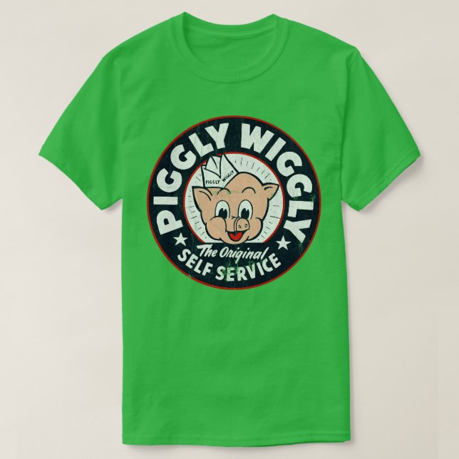 T-shirt Retro Piggly Willy (Design devant)