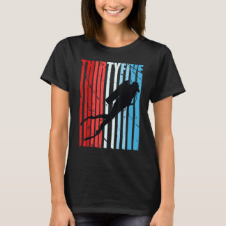 T-shirt Retro Plongée sous-marine 35e anniversaire Deep Se