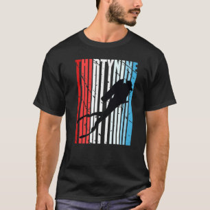 T-shirt Retro Plongée sous-marine 39e anniversaire Deep Se