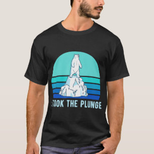 T-shirt Retro Polar Plunge Vintage Ours Polaire Drôle Pris