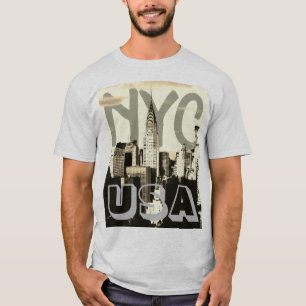 T-shirt Retro Pop Art Comic New York City NYC USA