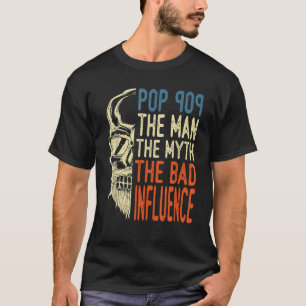 T-shirt Retro Pop Pop Pop L'Homme Le Mythe La Mauvaise Iue