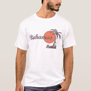 T-shirt Rétro porté par Bahama