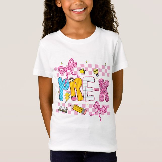 T-Shirt Retro PRE-K  Grade  (Devant)