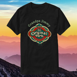 T-shirt Rétro Presque toutes les pièces d'origine personna