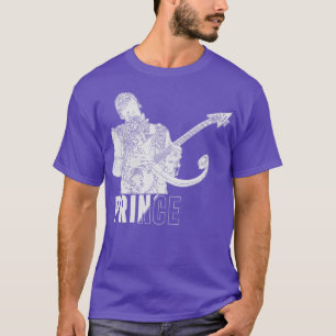 T-shirt Rétro Prince White
