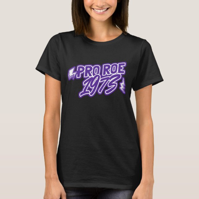 T-shirt Retro Pro Roe 1973 | droits des femmes roe v wade  (Devant)