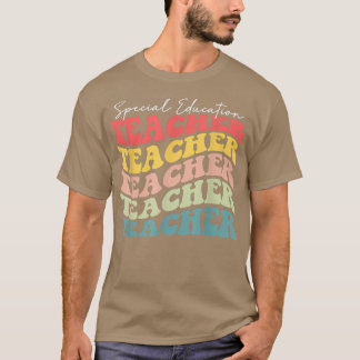 T-shirt Retro Professeur d'éducation spécialisée Appréciat