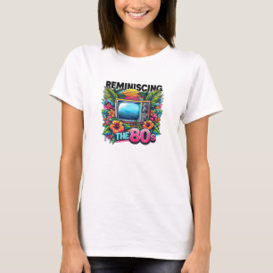 T-shirt Rétro rappelant les années 80 de la télévision tro