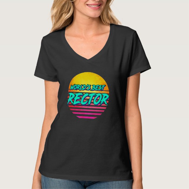 T-shirt Retro Rector (Devant)