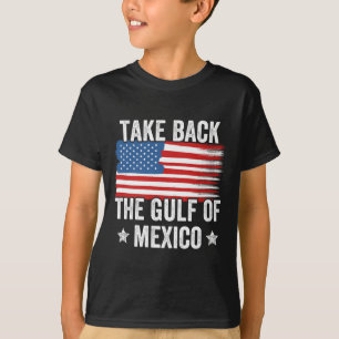 T-shirt Retro Reprendre Le Drapeau Américain G Du Golfe Du