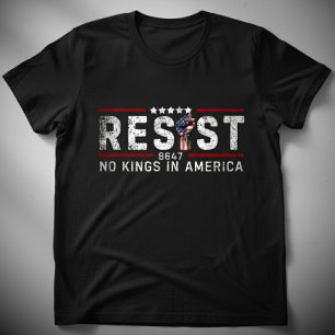 T-shirt Rétro Résistez Pas De Rois En Amérique