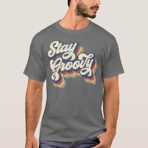 T-shirt Retro Restez Super Vintage les années 70 80s Happy