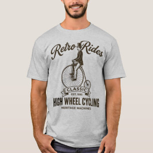 T-shirt Retro Rider – Patrimoine du cyclisme classique à g