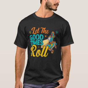 T-shirt Retro Rollerskates 80's Derby Roller Skating pour 