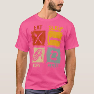 T-shirt Rétro Sarcastique Pour Rodéo Manger La Corde De So