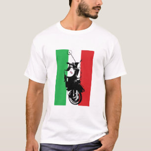 T-shirt Rétro scooter de Moto  