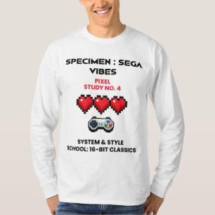 T-shirt Retro Sega Vibes Étude de pixels n° 4