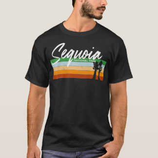 T-shirt Retro Sequoia National Park California CA Premium