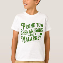 Retro Shenanigans & Malarkey Humour Irlandais funy