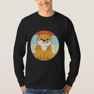 T-shirt Retro Shiba Inu Shiba Inu Maman Papa Produit