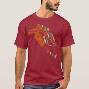 T-shirt Retro Ski Vintage 80s 90s Ski Wear