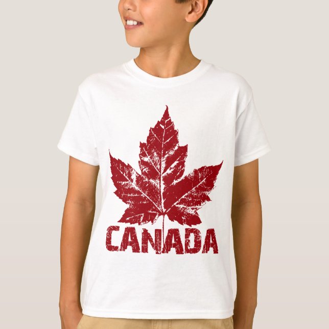 T-shirt Rétro souvenir du Canada du Canada de l'enfant (Devant)