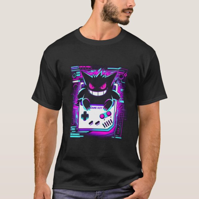 T-shirt Retro Spooky boy girl (Devant)