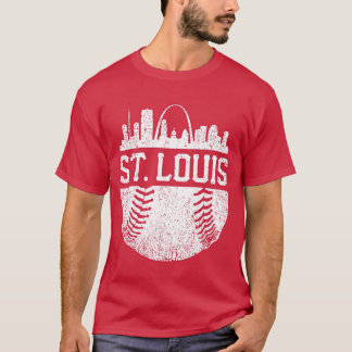 T-shirt Retro St Louis Baseball Vintage