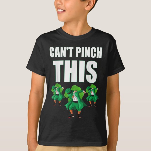 T-shirt Retro St Patrick's Day Can't Nch This  (Devant)