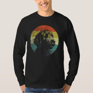 T-shirt Retro Style Goldendoodle Dog